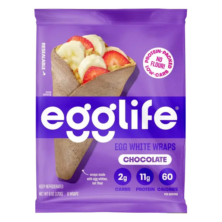 egglife Chocolate Egg White Wraps, 6oz