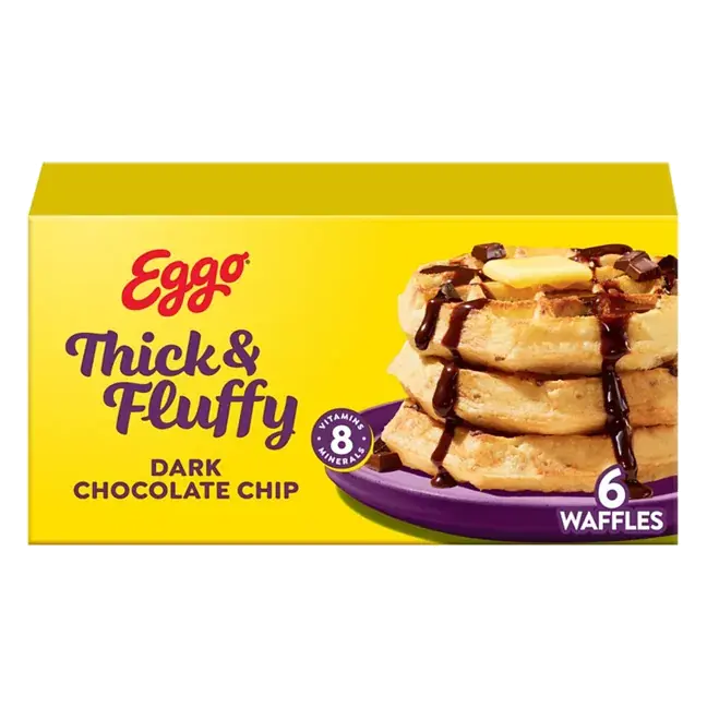 Frozen Waffles, Dark Chocolate Chip