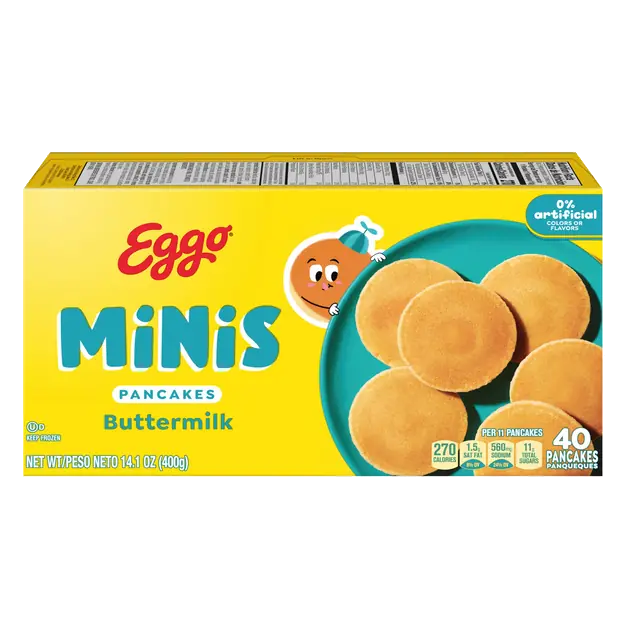 Minis Buttermilk Pancakes - 40 ct