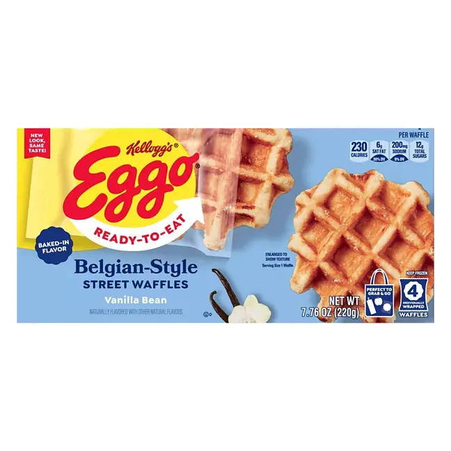 Vanilla Bean Grab & Go Liege-Style Waffle