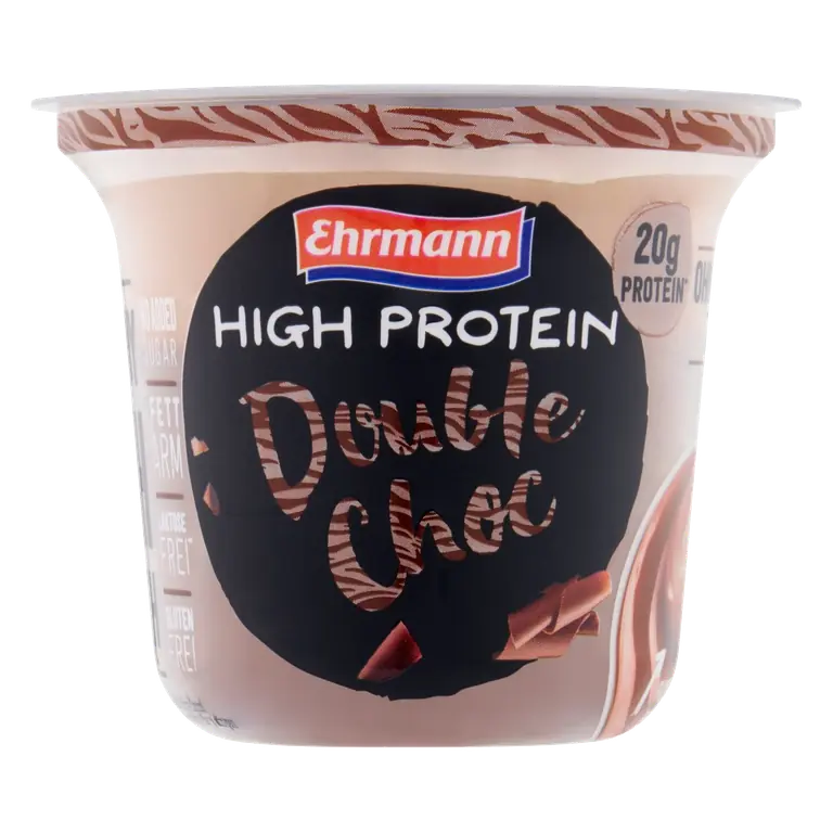 High Protein Double Choc Pudding & Topping 200g