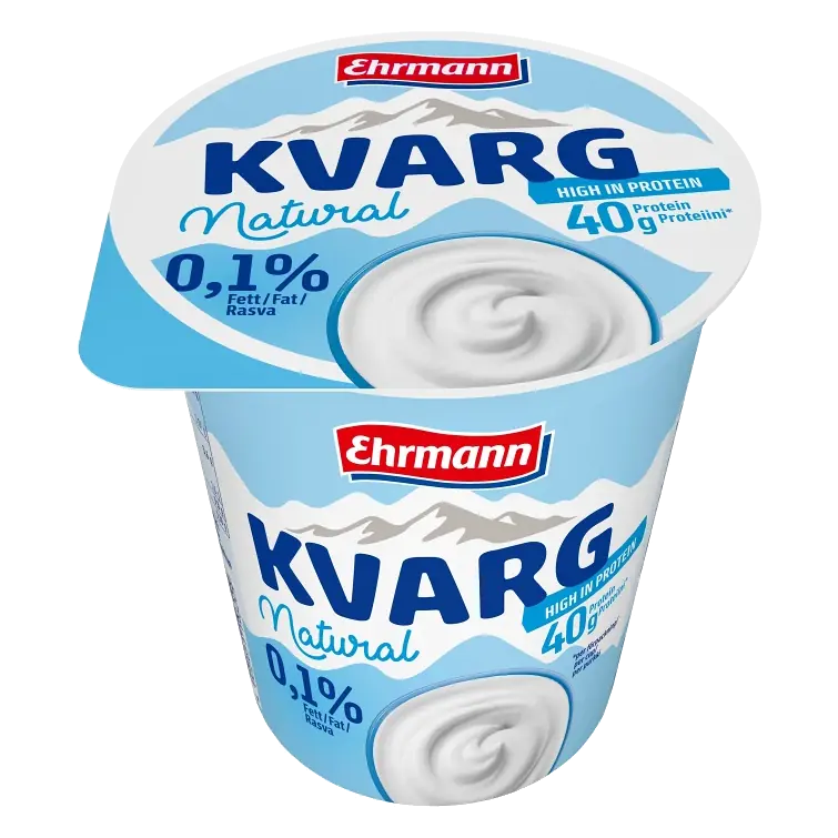 Kvarg Naturell 0,1% 450g