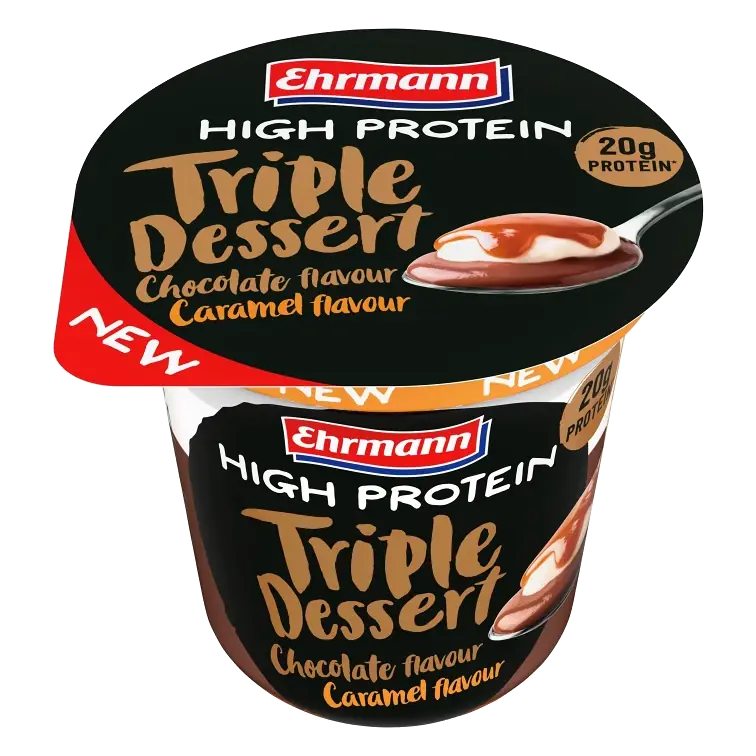 Proteinpudding Chokladsmak med karamellsås Laktosfri 200g