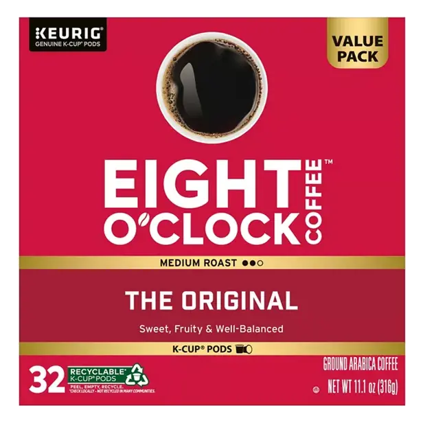 K-Cup Pods Medium Roast Ground Coffee The Original - 32 Ct