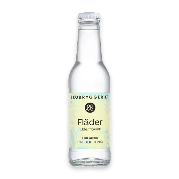 Fläder Tonic Water Glas