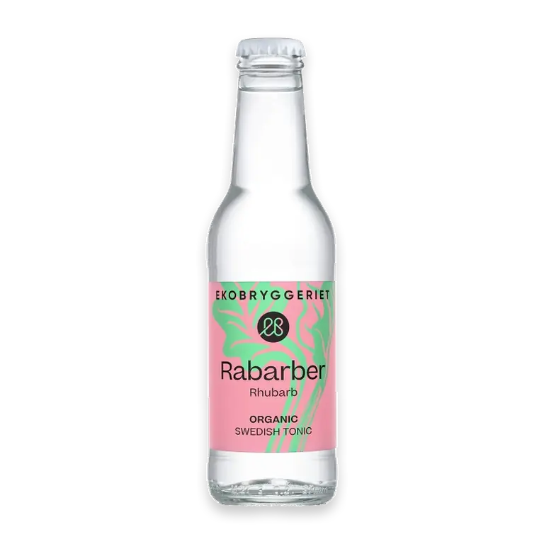 Ekobryggeriet Tonic Water Rabarber Ekologisk
