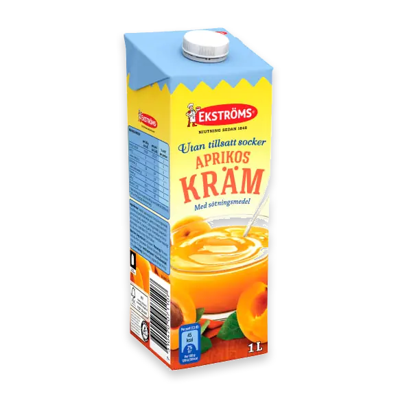 Aprikoskräm Utan Tillsatt Socker