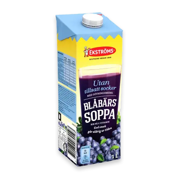 Blåbärssoppa Utan Tillsatt Socker