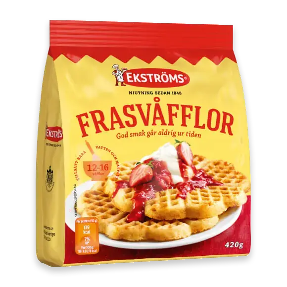 Frasvåfflor Mix