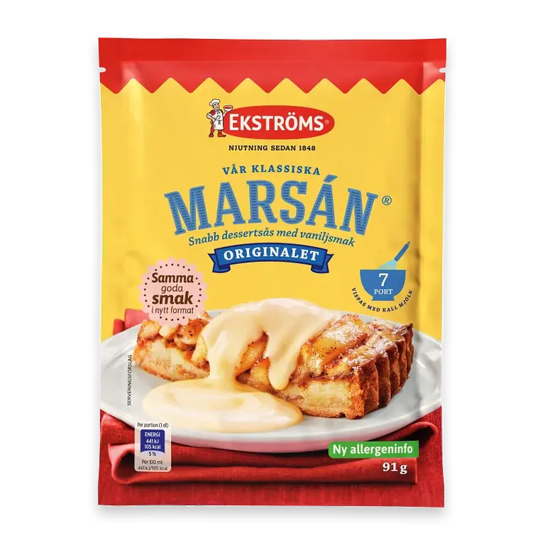 Marsán snabb dessertsås 7 port 91g