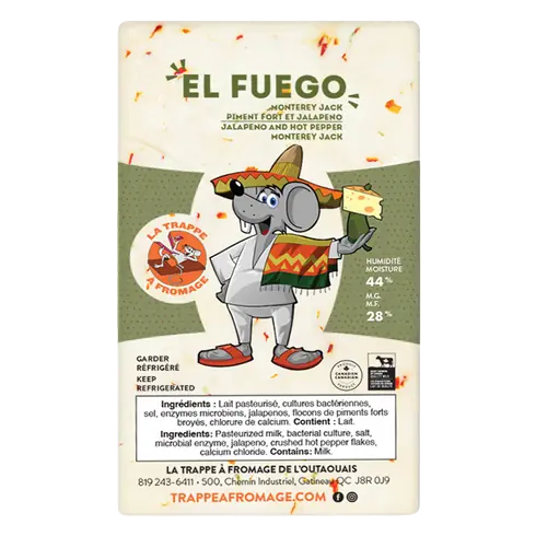 Cheese Monterey Jack Jalapenos 180 g