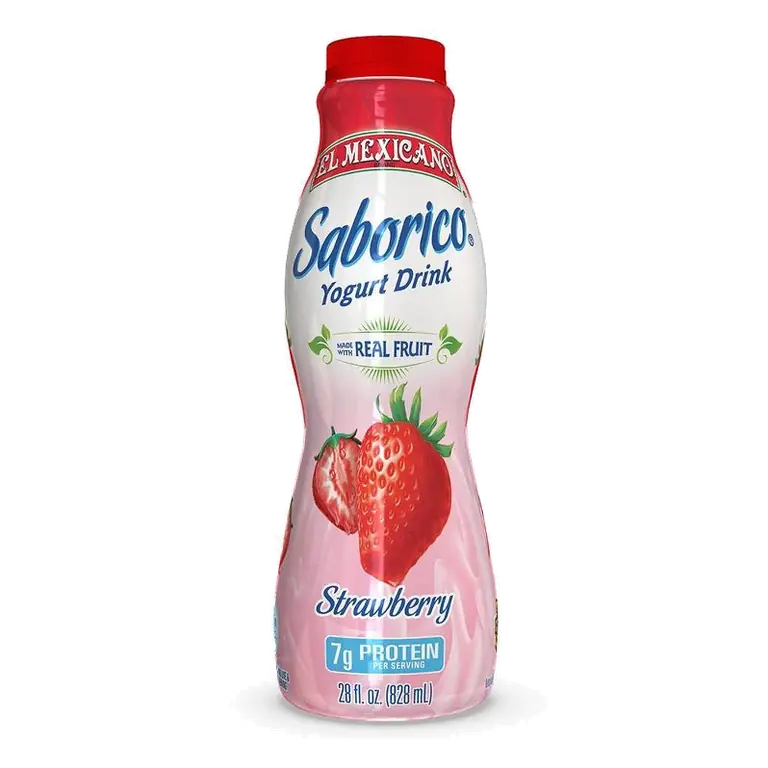 El Mexicano Strawberry Drinkable Yogurt, 28 fl oz: Gluten-Free