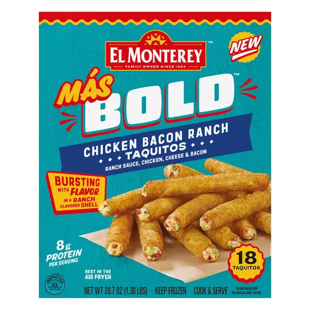 Chicken Bacon Ranch Taquitos - 18 ct Frozen