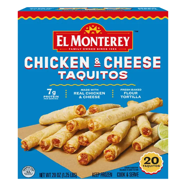 Chicken & Cheese Taquitos - 20 ct Frozen