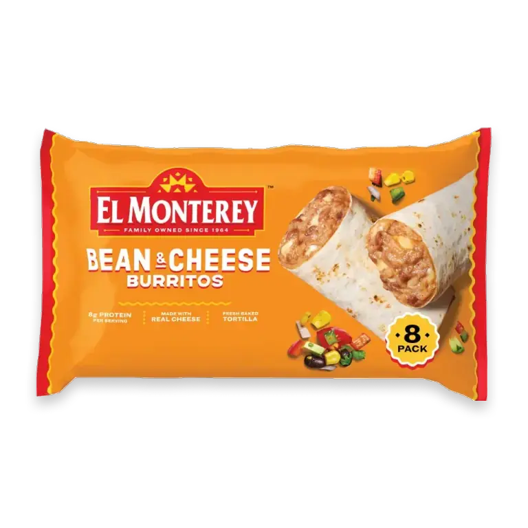 Family Size Bean and Cheese Frozen Burritos