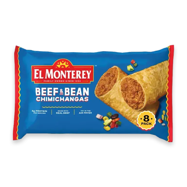 Family Size Beef & Bean Frozen Chimichangas