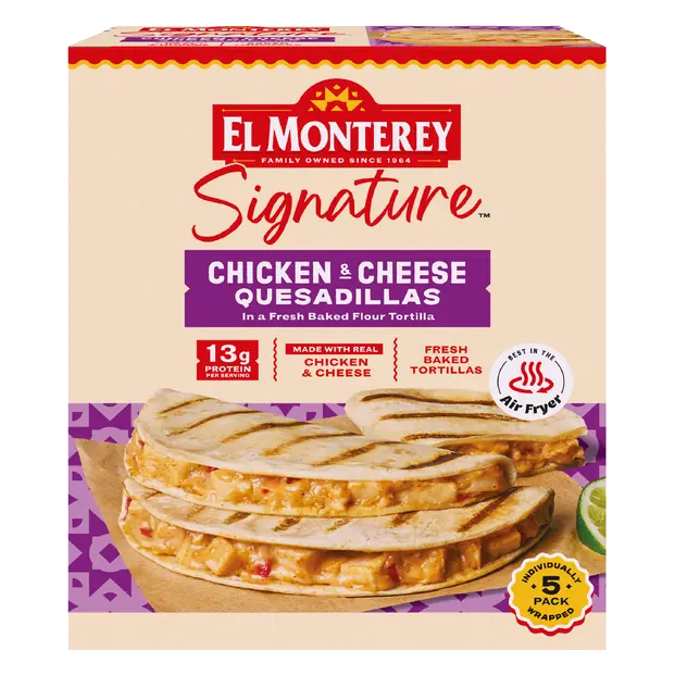 Signature Chicken & Monterey Jack Cheese Quesadilla - 5 ct