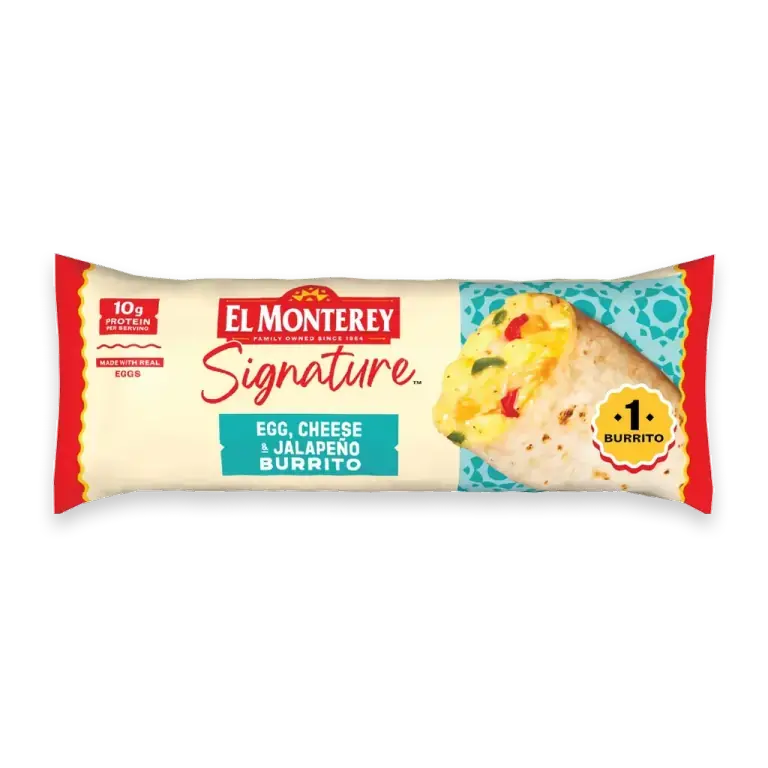 Signature Egg Cheese & Jalapeño Frozen Breakfast Burrito
