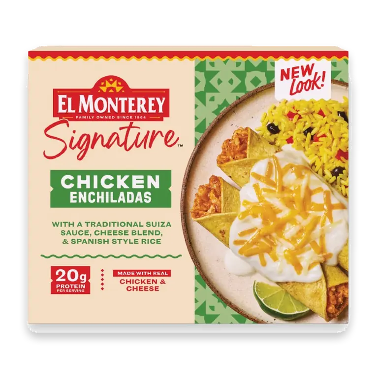 Signature Frozen Chicken Enchiladas