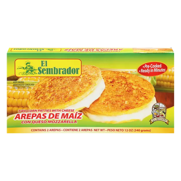 Corn Patties with Cheese - 2 ct Frozen