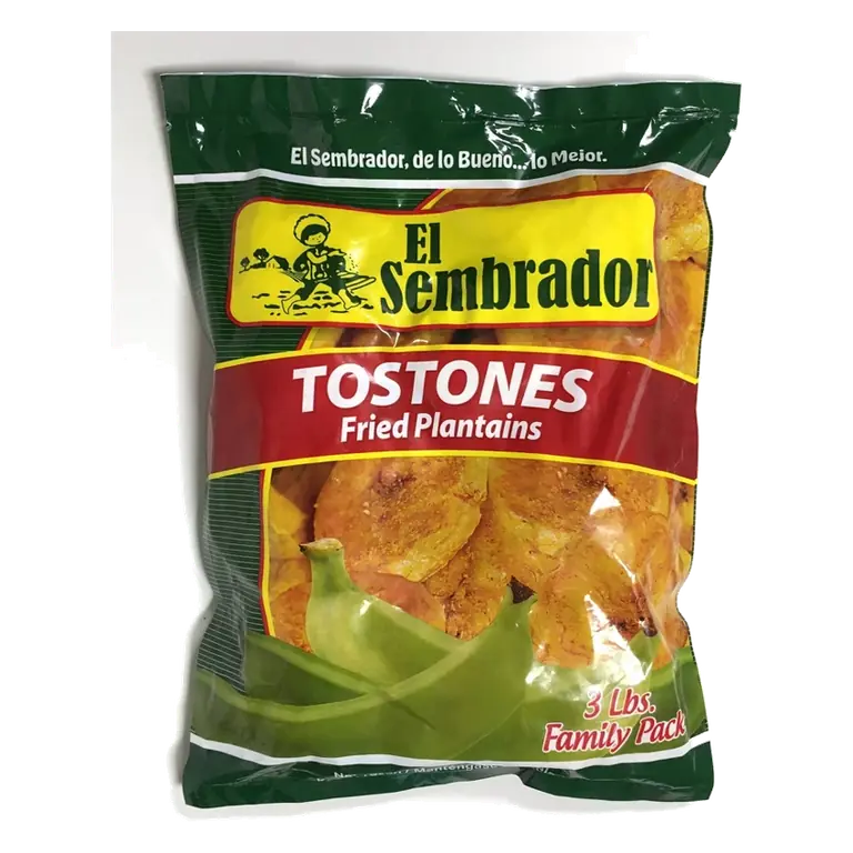 El Sembrador Frozen Tostones Fried Plantains, 3lb