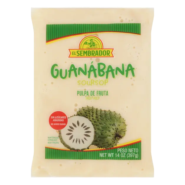 Guanabana Soursop Fruit Pulp Frozen