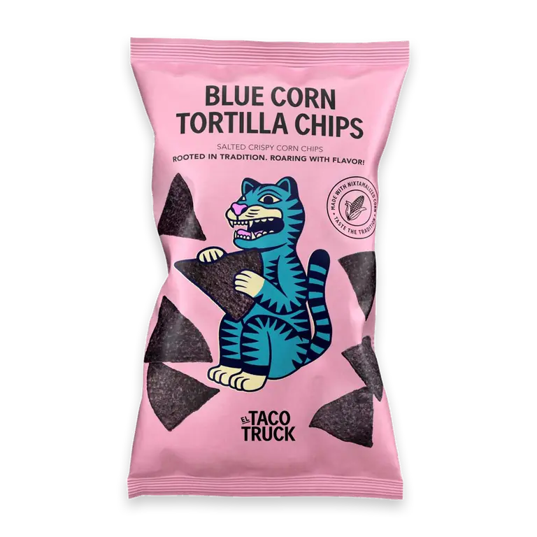 Glutenfria Tortillachips Blå