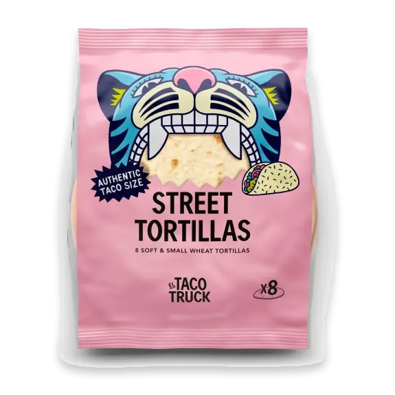 Tortilla Small Street Wheat 8p