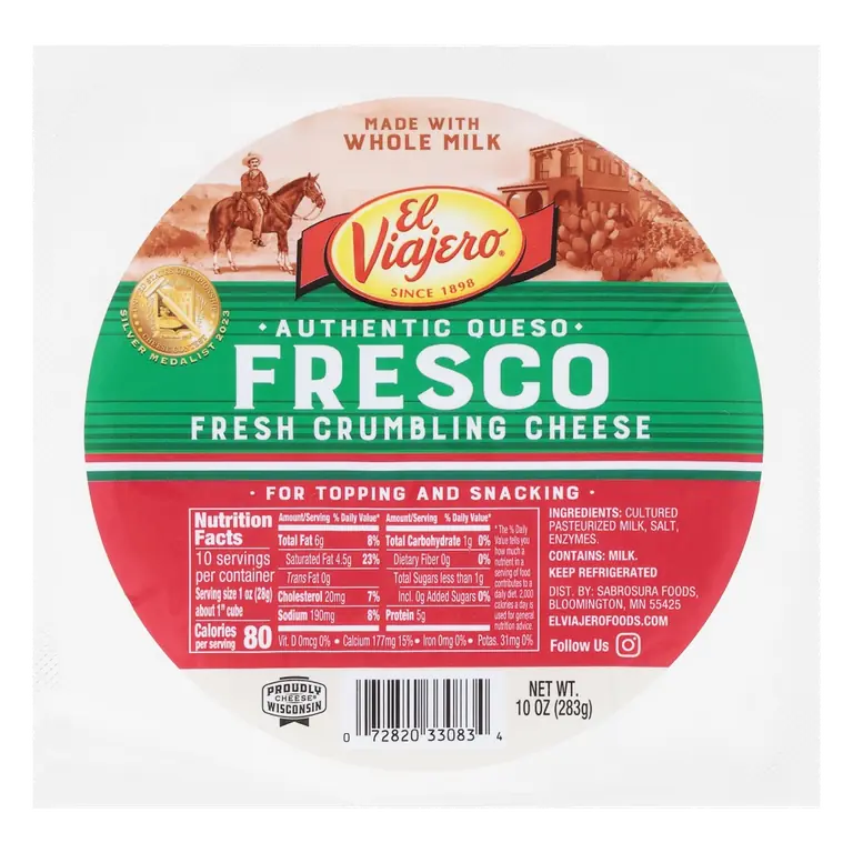 Queso Fresco Fresh Crumbling Cheese
