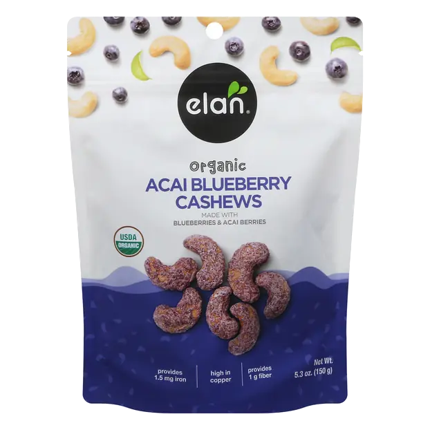 Organic Cashews Acai Blueberry