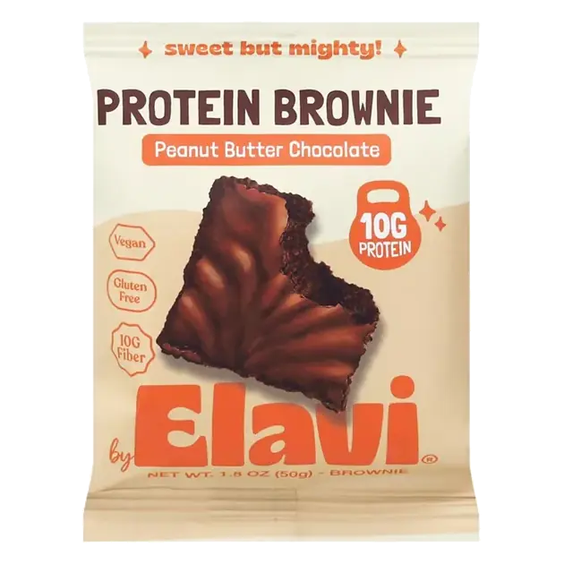 Peanut Butter Chocolate Protein Brownie