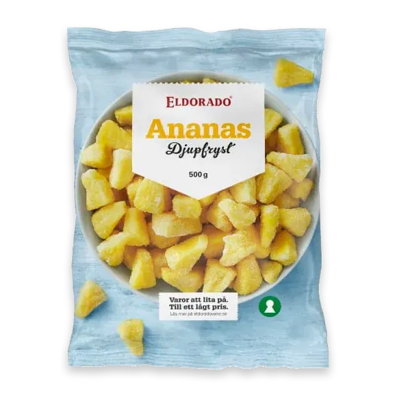 Ananas Fryst