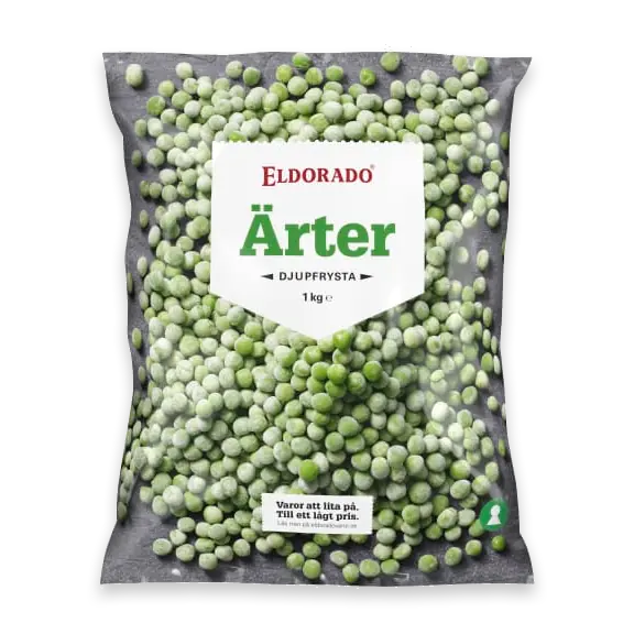 Ärter Frysta