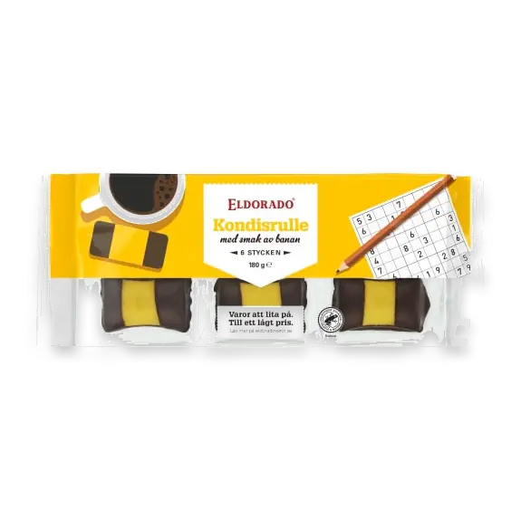 Bananrulle 6-pack