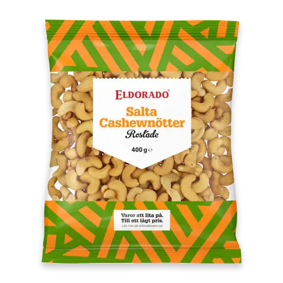 Cashewnötter Rostade & Saltade
