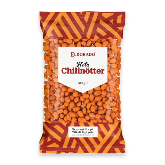Chilinötter Jordnötter