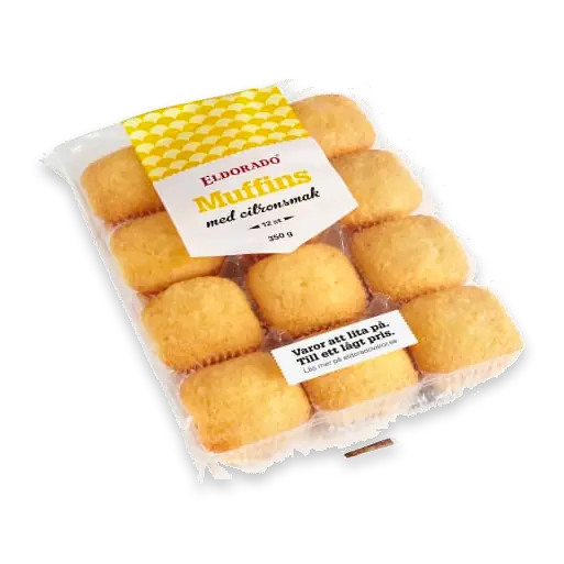 Citronmuffins med Citron 12-pack