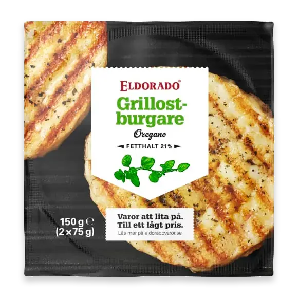 Grillost Burgare Oregano 2p 21%