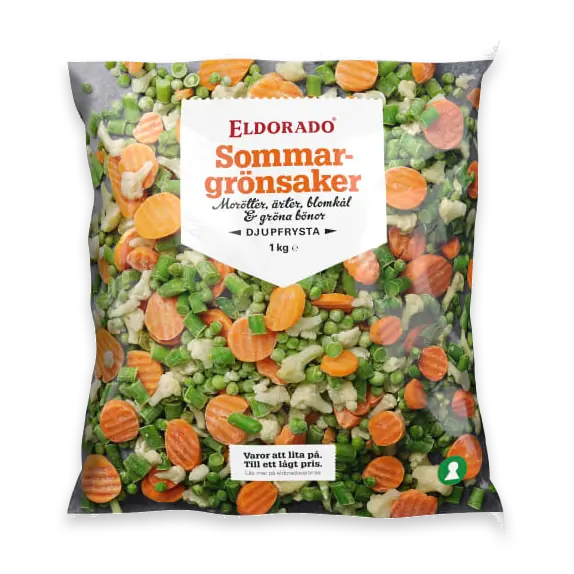 Grönsaker Sommar Frysta