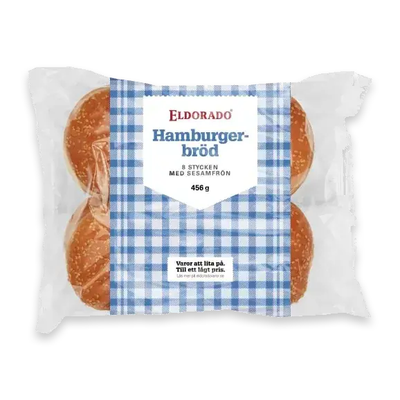 Hamburgerbröd 8-pack