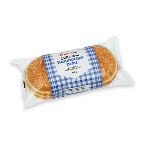 Hamburgerbröd Extra Stora 4-pack