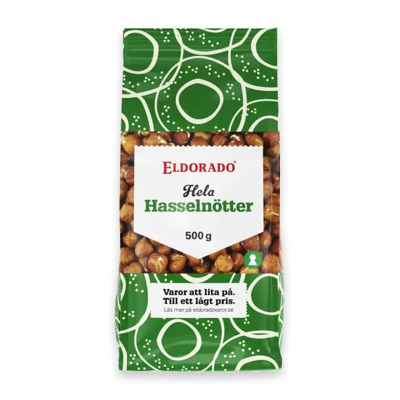 Hasselnötter Hela