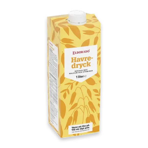 Havredryck Kalcium Vitaminer 0,70%