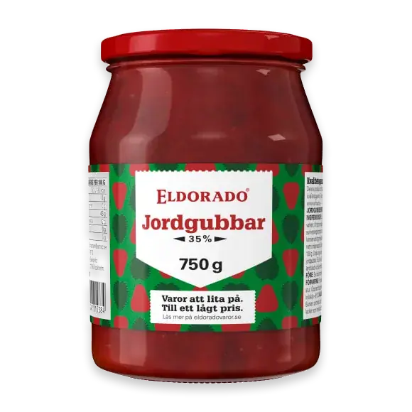 Jordgubbar 35%