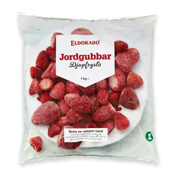 Jordgubbar Frysta