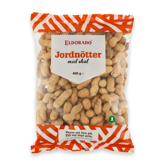 Jordnötter med Skal