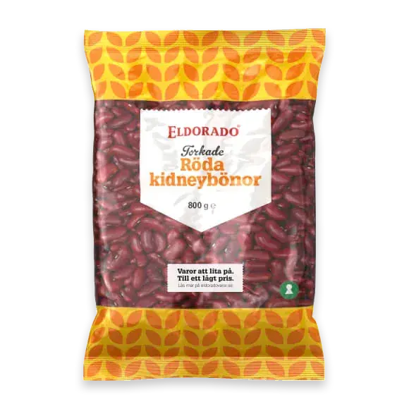 Kidneybönor Röda