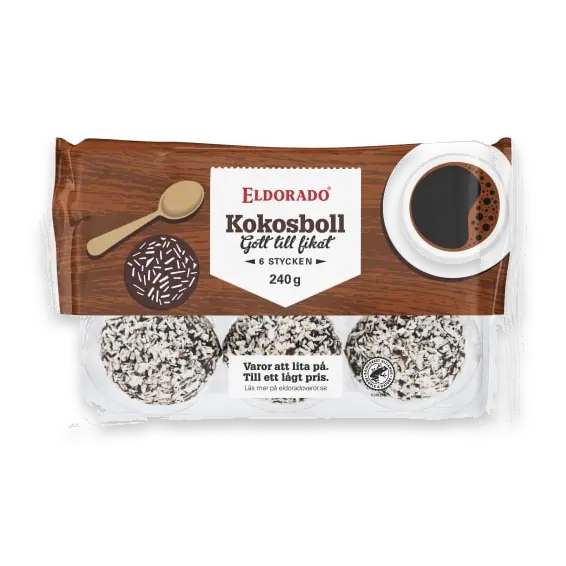 Kokosboll 6-pack