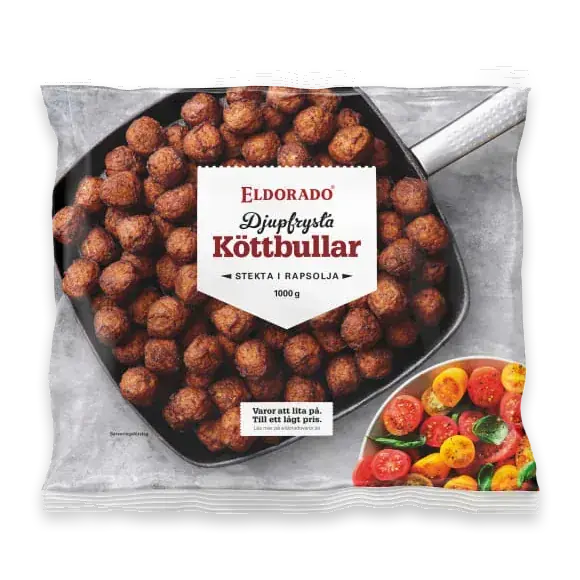 Köttbullar Frysta