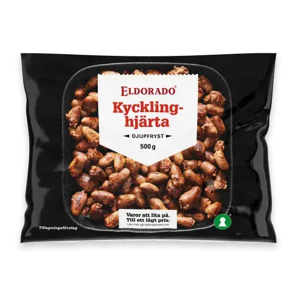 Kycklinghjärta Fryst